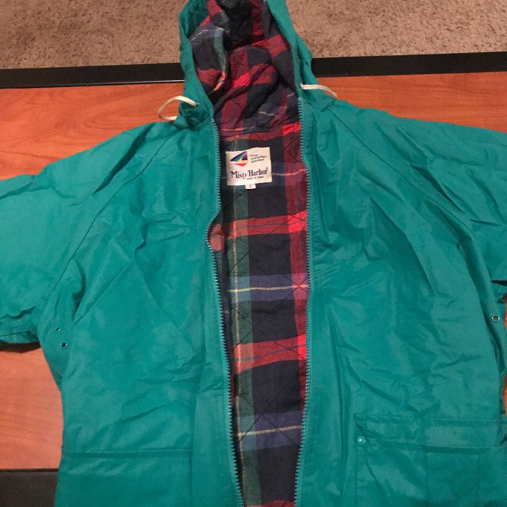 Misty Harbor Teal Coat Size S